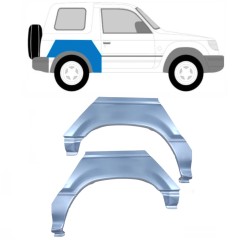 Lem zadného blatníka pre Mitsubishi Pajero 1991-2001 / Ľavá+Pravá / Sada 10668