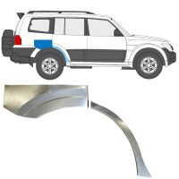 Lem zadného blatníka pre Mitsubishi Pajero 2006-2021 / Pravá 14840