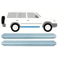 Opravný plech prahu pre Mitsubishi Pajero 1991-2001 / Ľavá+Pravá / Sada 16000