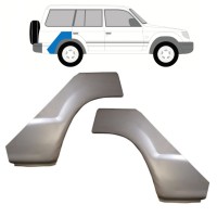 Lem zadného blatníka pre Mitsubishi Pajero 1991-2001 / Ľavá+Pravá / Sada 16151