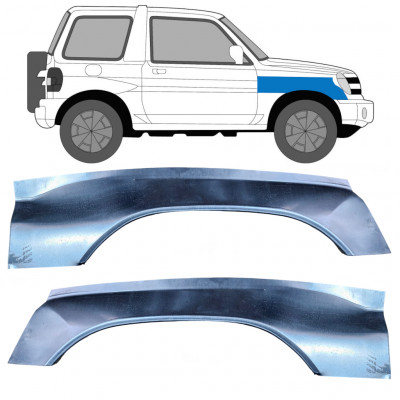 Opravný plech predného blatníka pre Mitsubishi Pajero Pinin 1998- / Ľavá+Pravá / Sada 10624