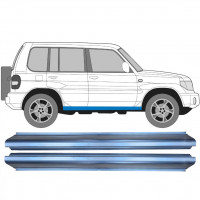 Opravný plech prahu pre Mitsubishi Pajero Pinin 1998-2007 / Sada 11363