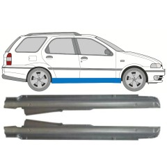 Kompletný prah pre Fiat Palio Weekend 1997-2001 / Ľavá+Pravá / Sada 9940
