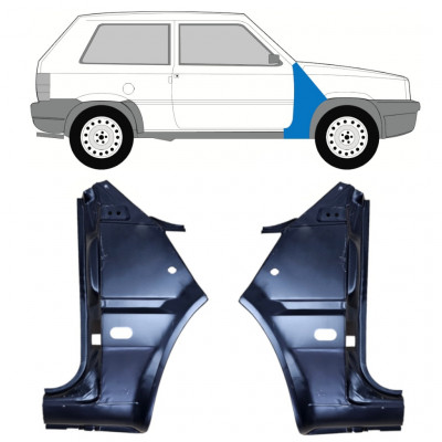 Predný blatník pre Fiat Panda 1980-2002 / Sada 11813