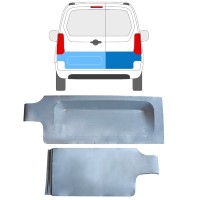 Opravný plech zadných dverí pre Citroen Berlingo 2008-2018 / Ľavá+Pravá 15213