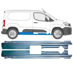 Kompletný prah pre Toyota Proace City 2019- / Ľavý / Pravá / Ľavá+Pravá 15955