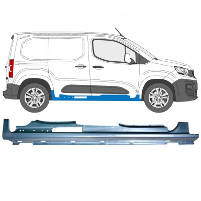 Kompletný prah pre Toyota Proace City 2019- / Pravá 15956