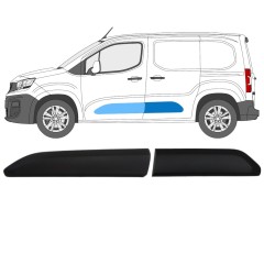 Bočná lišta pre Peugeot Partner 2018-2023 / Ľavý / Sada 12989