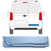 Opravný plech zadných dverí vnútorný pre Peugeot Partner 2008-2018 / Pravá 16907