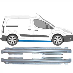 Kompletný prah pre Peugeot Partner 2008-2018 / Ľavá+Pravá / Sada 9264