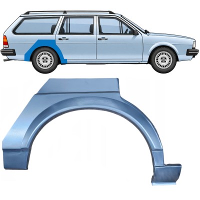 Lem zadného blatníka pre Volkswagen Passat B2 1980-1988 / Pravá / COMBI 7110