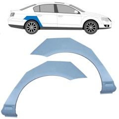 Lem zadného blatníka pre Volkswagen Passat B6 2005-2010 / Ľavá+Pravá / Sada 11455