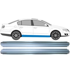 Opravný plech prahu pre Volkswagen Passat B6 2005-2010 / Vľavo = Vpravo (symetrické) / Sada 10386