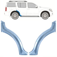 Lem zadného blatníka pre Nissan Pathfinder R51 2004-2013 / Ľavá+Pravá / Sada 10352