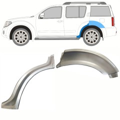 Lem zadného blatníka pre Nissan Pathfinder R51 2004-2013 / Ľavý / Sada 10355