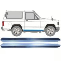 Opravný plech prahu pre Nissan Patrol K160 1979-1990 / Ľavá+Pravá / Sada 16291