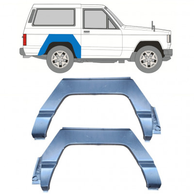 Lem zadného blatníka pre Nissan Patrol 1990-1997 / Sada 11530