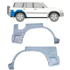 Lem zadného blatníka pre Nissan Patrol Y61 GY61 2005-2009 / Ľavý / Pravá / Sada 12759
