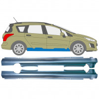 Kompletný prah pre Peugeot 308 2007-2013 / Ľavý / Pravá / Ľavá+Pravá / Sada 12888