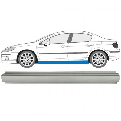 Opravný plech prahu pre Peugeot 407 2004-2010 / Ľavý 6360