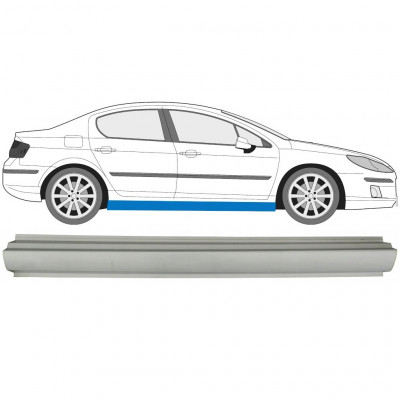 Opravný plech prahu pre Peugeot 407 2004-2010 / Pravá 6361