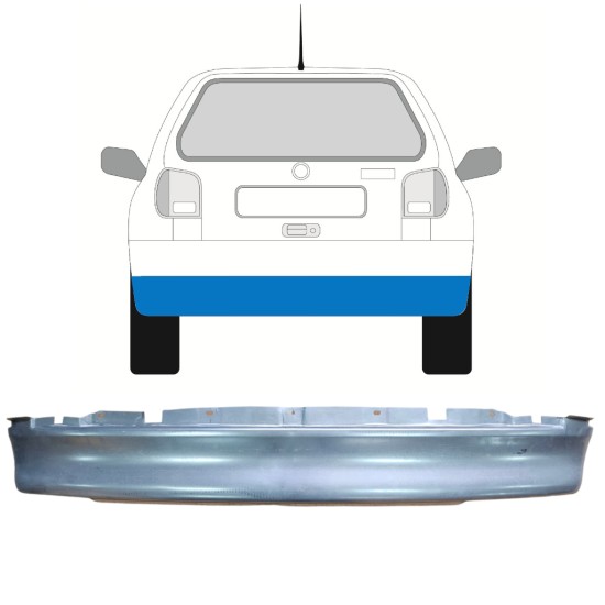 Zadná výstuha pre Volkswagen Polo 1994-1999 16006