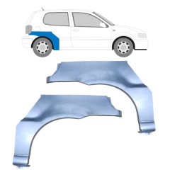 Lem zadného blatníka pre VW Polo 1999-2001 / Ľavá+Pravá / Sada 9216