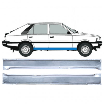 Opravný plech prahu pre FSO Polonez 1978-2002 / Sada 12533