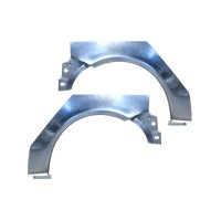 Lem zadného blatníka pre Volkswagen Polo 2001-2009 / Ľavá+Pravá / Sada 16261