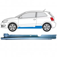 Kompletný prah pre Volkswagen Polo 2009-2017 / Ľavý 12860