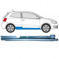 Kompletný prah pre Volkswagen Polo 2009-2017 / Pravá 12859