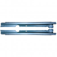 Kompletný prah pre Volkswagen Polo 2009-2017 / Ľavá+Pravá / Sada 12861