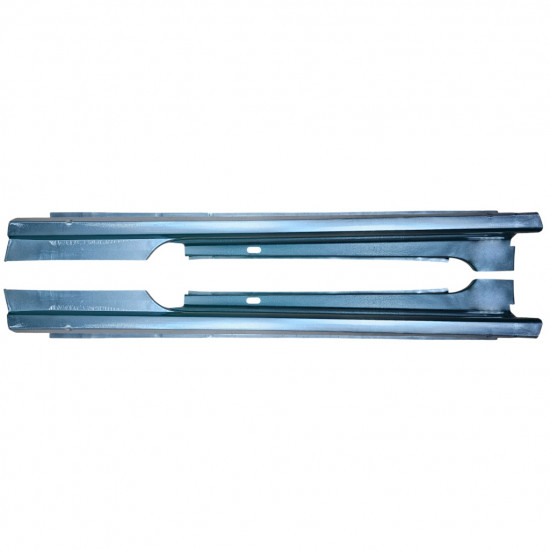 Kompletný prah pre Volkswagen Polo 2009-2017 / Ľavá+Pravá / Sada 12861