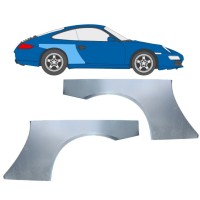Lem zadného blatníka pre Porsche 911 997 2004-2012 / Ľavá+Pravá / Sada 16381