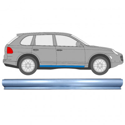 Opravný plech prahu pre Porsche Cayenne 2002-2010 / Vľavo = Vpravo (symetrické) 7635