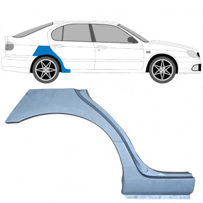 Lem zadného blatníka pre Nissan Primera 1996-2001 / Pravá 6842