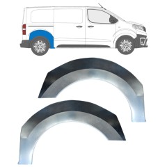 Lem zadného blatníka pre Citroen Jumpy 2016- / Ľavá+Pravá 15586