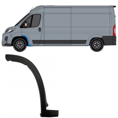 Bočná lišta predného blatníka pre Toyota Proace Max 2024- / Ľavý 15898