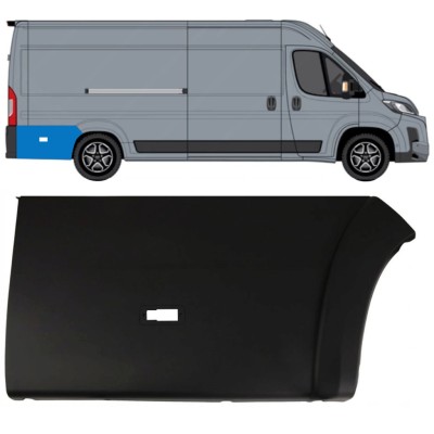 Zadná bočná lišta pre Toyota Proace Max 2024- / Pravá 15917