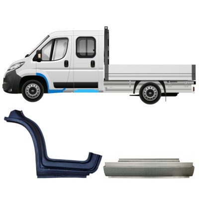 Opravný plech sada pre Toyota Proace Max 2024- / Ľavý 16685