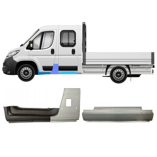 Opravný plech sada pre Toyota Proace Max 2024- / Ľavý 16687