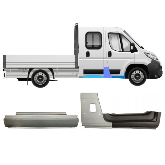 Opravný plech sada pre Toyota Proace Max 2024- / Pravá 16686