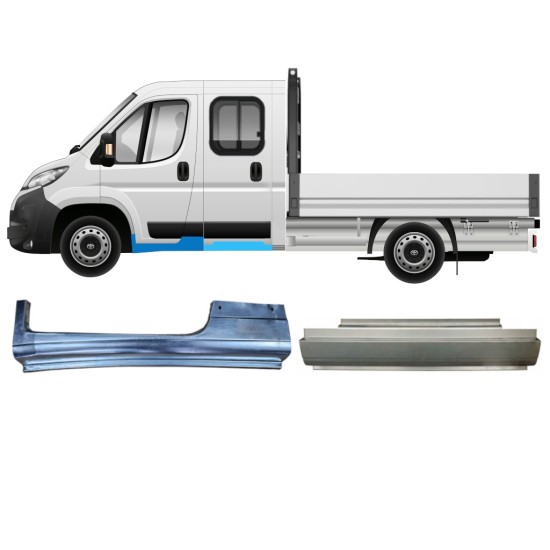 Opravný plech sada pre Toyota Proace Max 2024- / Ľavý 16683