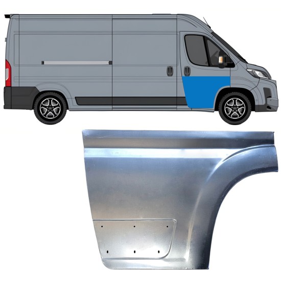 Opravný plech predných dverí pre Toyota Proace Max 2024- / Pravá 16715