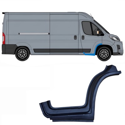 Opravný plech prahu predných dverí pre Toyota Proace Max 2024- / Pravá 16671