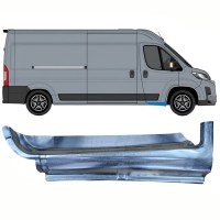 Opravný plech prahu predných dverí pre Toyota Proace Max 2024- / Pravá 16629