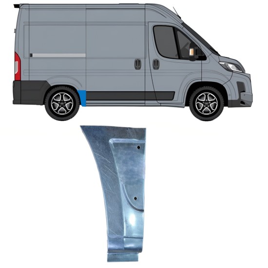 Lem zadného blatníka