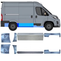 Opravný plech sada pre Toyota Proace Max 2024- / Ľavá+Pravá 16752