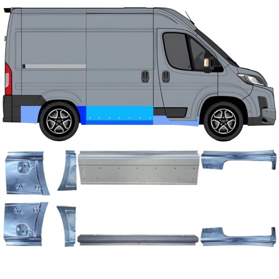 Opravný plech sada pre Toyota Proace Max 2024- / Ľavá+Pravá 16752
