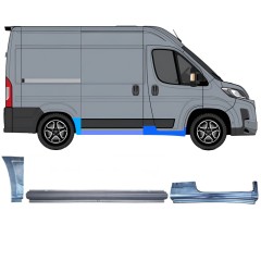 Opravný plech sada pre Toyota Proace Max 2024- / Pravá 16759